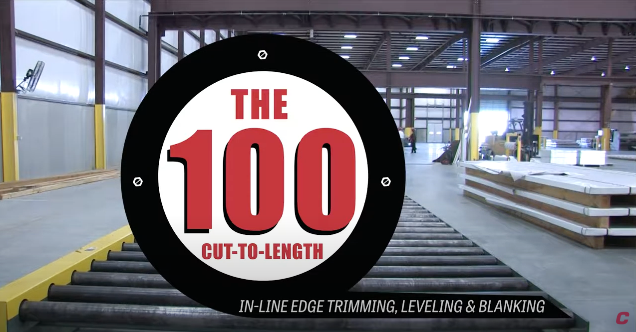 The 100 Line cut-to-length machine logo